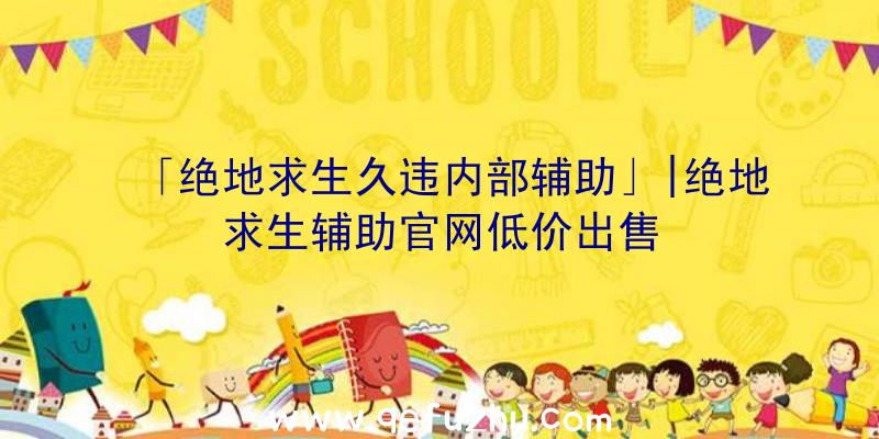 「绝地求生久违内部辅助」|绝地求生辅助官网低价出售